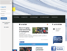 Tablet Screenshot of moss-skiklubb.no